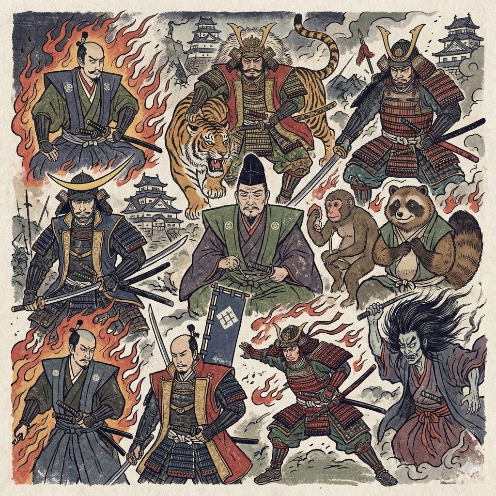 10 Legendary and Terrifying Sengoku Warlords