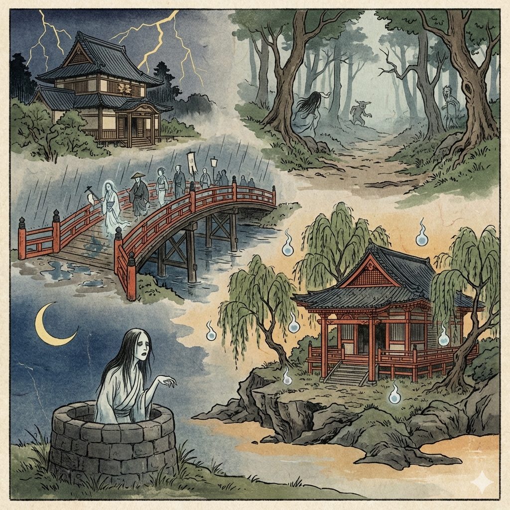 5 Haunted Spots from the Edo Period