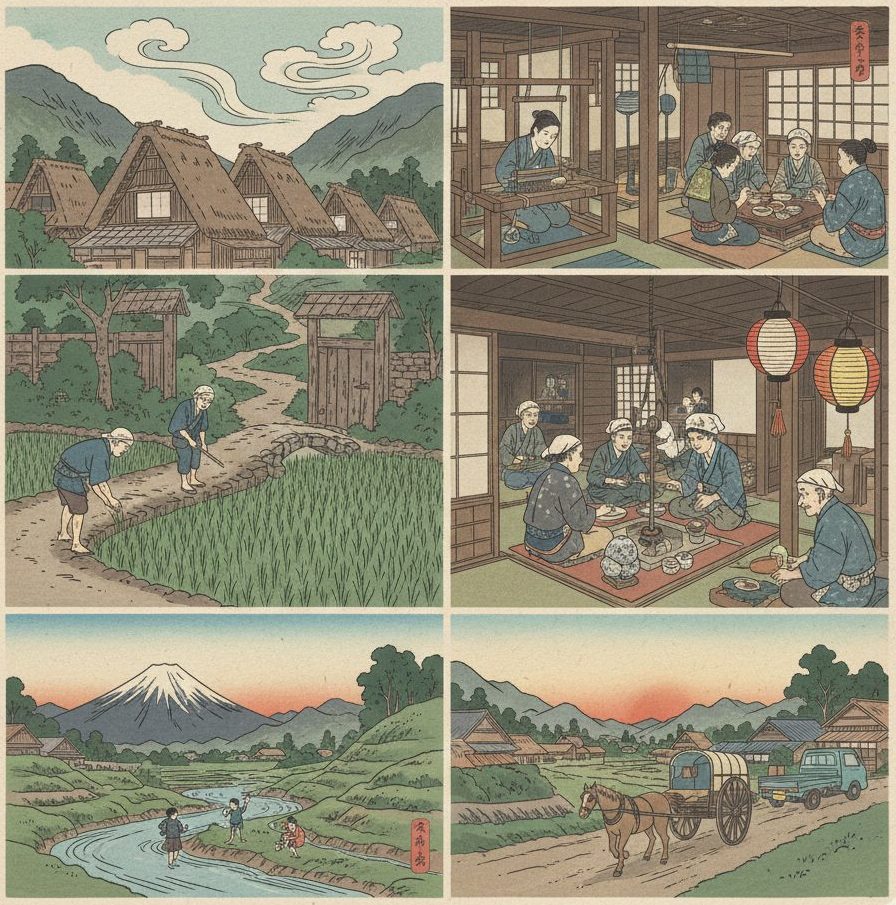 Hidden Village Culture of Japan: Fading Landscapes and Living Traditions