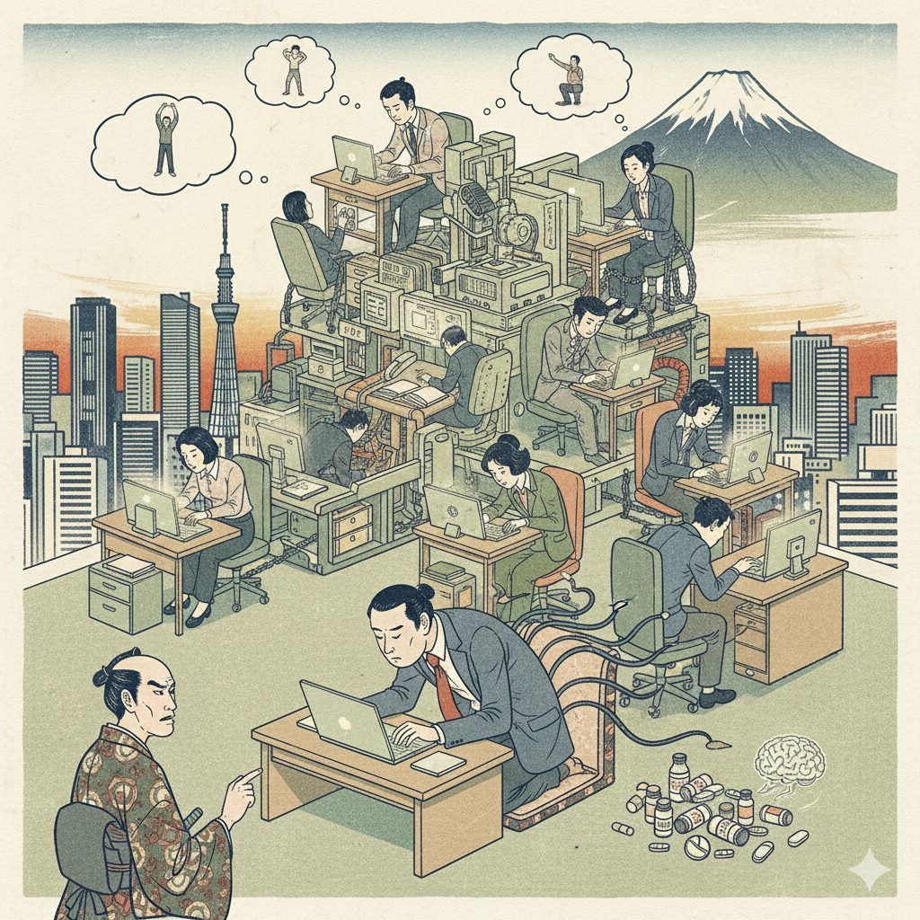 Are Japanese people sitting too much? The world's top “desk-bound nation”