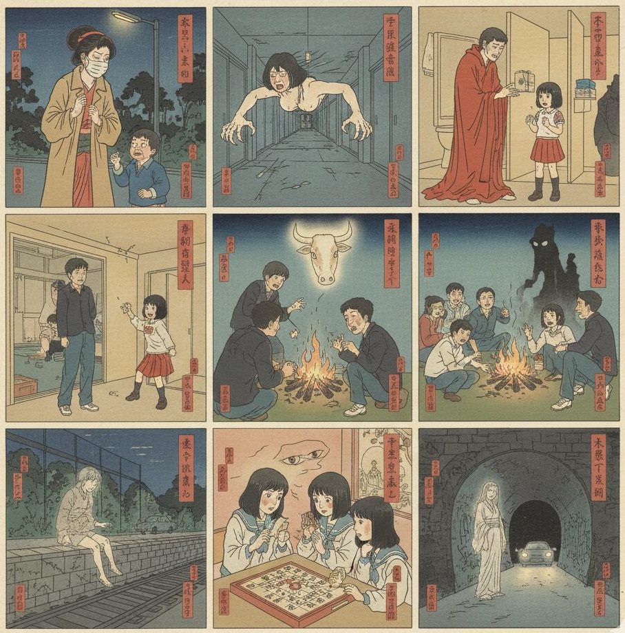 10 Terrifying Urban Legends in Japan